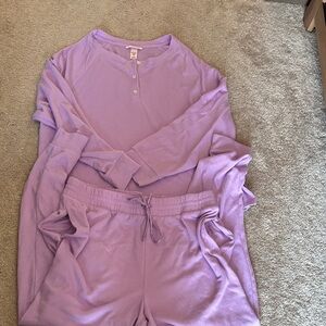 Victoria's Secret Lavender Pajama Set